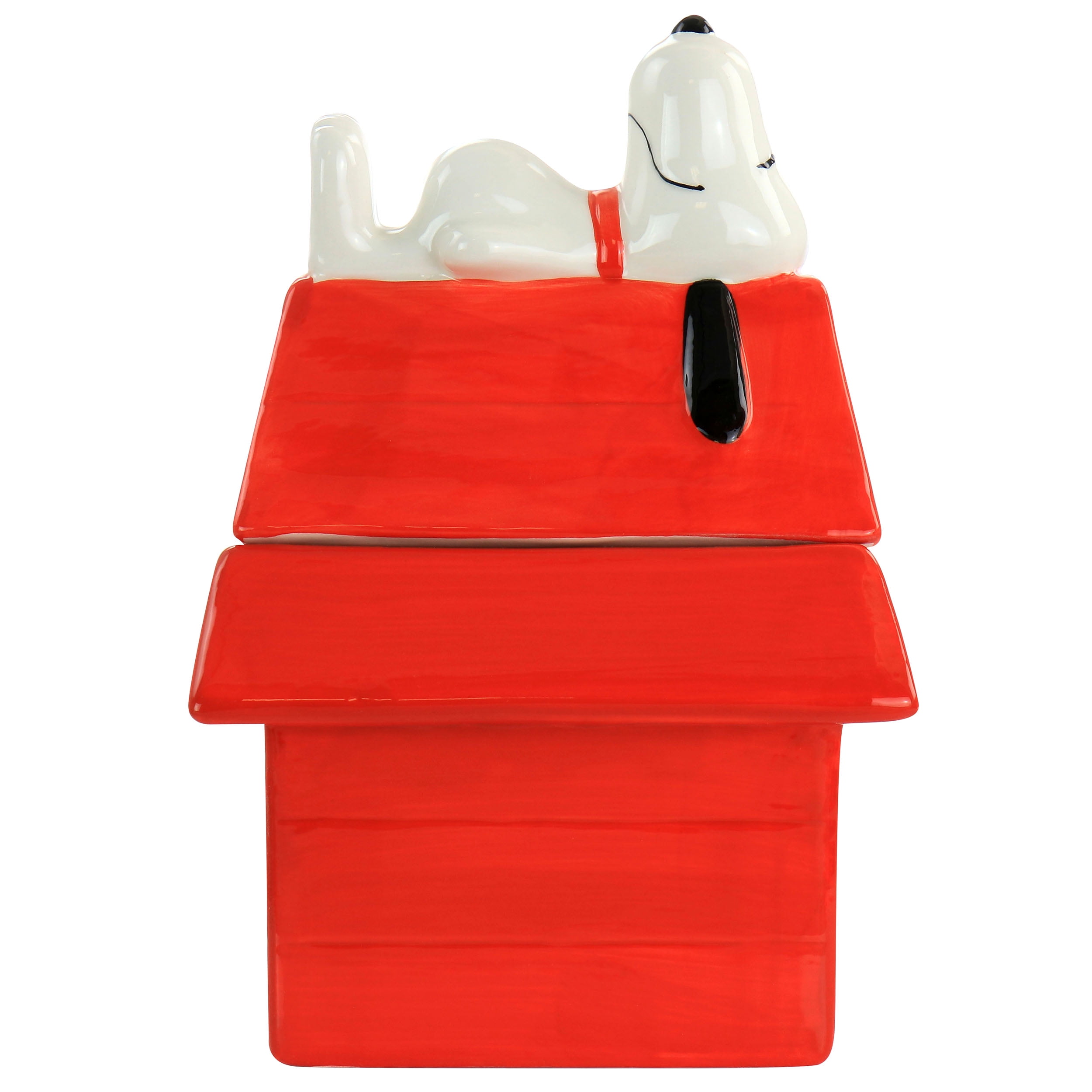 Gibson Peanuts Classic Snoopy Dog House Durastone Cookie Jar Gibson Peanuts Classic Snoopy Dog House Durastone Cookie Jar