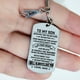 thumbnail image 1 of Collar con etiqueta personalizada de acero inoxidable PARA MI HIJO etiqueta de perro Eccomum madre hijo Y, 1 of 5