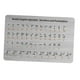 thumbnail image 2 of Tablero de alfabeto braille, tablero braille, regalos, letras en inglés, herramienta educativa ligera de aprendizaje con puntos en relieve para, 2 of 9