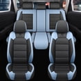 thumbnail image 6 of Red Rain Universal Seat Covers Black and Blue Seat Covers for Cars Auto Truck SUV Leather Full Coverage (AA-Black&Blue), 6 of 9