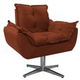 thumbnail image 2 of Sillón Odette B base de metal - Terracota WEIK Odette, 2 of 5