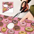 thumbnail image 6 of Yayeee Faucet Mat for Kitchen Sink 30" Diatomite Long Splash Guard Pad, Cute Doughnuts Pattern, 6 of 7