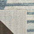 thumbnail image 6 of Nourison Astra Machine Washable 2' x 6' Blue Mid-Century Modern Indoor Rug, 6 of 8