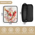 thumbnail image 4 of Hair Tool Organizer Bag with Heat Resistant Mat Removable Travel Storage Case for Hot Air Brushes Curling Irons Golden Carp, 4 of 8