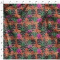 thumbnail image 4 of Soimoi Polyester Crepe Fabric Artistic Skull Print Fabric by The Yard 42 Inch Wide, 4 of 5
