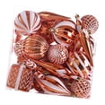thumbnail image 4 of 30 bolas navideñas pequeñas colgantes para el hogar. bronce, 4 of 9