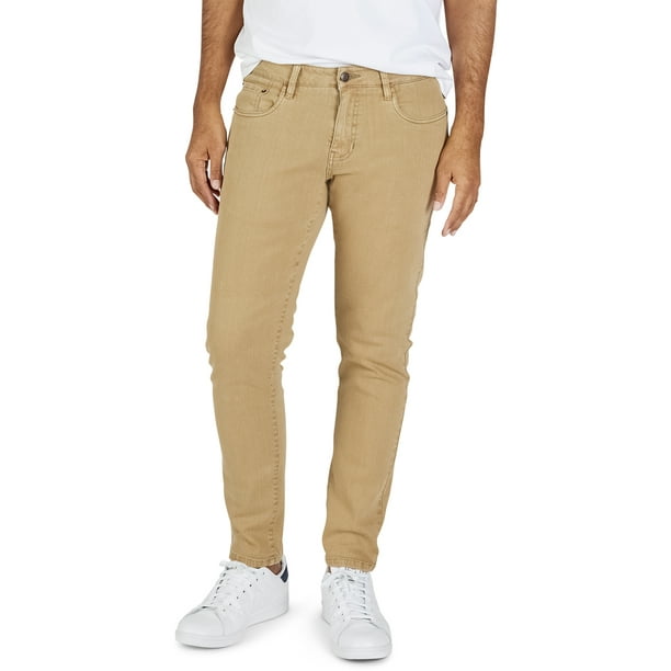Izod Men's Ultrasoft Slim Tapered Fit Jeans