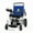 Blue, variant on Fold And Travel Lightweight Auto Fold Electric Wheelchair for Seniors and Adults, Ideal Travel Companion with Portable Power Chair (2 Batteries 15+ Miles Range, Brown Seat)