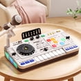 thumbnail image 5 of DJ Mixer Table For Kids Ages 3 4 5 6 7 8 Musical Toys With Piano Keys DJ Turntable Reaction Music Games Bluetooth Musical Instruments For Kids, 5 of 5