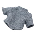 thumbnail image 3 of Figura de acción femenina a escala 1/12, ropa de vestir, durabilidad superior, fácil de usar, accesorios, ropa de muñeca, moda, accesorio fotográfico Camiseta gris claro, 3 of 7