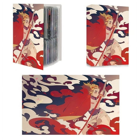 240pcs Card Album Book Naruto Dragon Ball Goku Vegeta ONE PIECE Luffy Zoro Map Letter Holder Binder Card Notebook Collection Toy