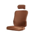 thumbnail image 2 of Funda elástica extraíble para silla de Computadora de oficina Sunnimix 3 Piezas café, 2 of 8