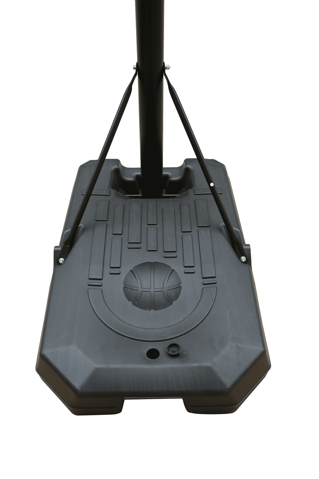 Portable Basketball Hoop with Height Adjustment 6.6ft to 10ft, 44 Inch Backboard, Wheels for Outdoor and Indoor Use for Adults and Teens