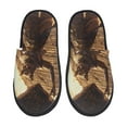 thumbnail image 1 of Balery Egyptian Cat Pharaoh Magic Pantuflas de Casa de Felpa Silenciosas con Diseño Estampado, Zapatillas Cómodas Antideslizantes de Algodón para Interior-Large, 1 of 8