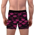 thumbnail image 3 of Jinhomg Mens Holiday Underwear Fancy Love Heart Graphic Boxer Briefs Lightweight Breathable Mid Waist Underpants Male 2025 Dating Gifts 2025 Saving Pink M, 3 of 8