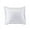 White, variant on Fresh Ideas Bedding Poplin Tailored 2-Pack Pillow Sham, King, Ivory