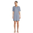 thumbnail image 2 of Jaclyn Women's Rib Knit Sleepshirt, 2 of 5