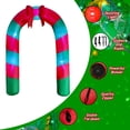 thumbnail image 4 of Arco inflable de caramelos navideños SEASONBLOW de 8 pies con LED, 4 of 8