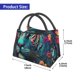thumbnail image 2 of Fotbe Colorful Flower Tiger Bolsa Térmica Portátil con Estampado, Bolsa de Entrega de Alimentos Aislada, Bolsa Reutilizable de Gran Capacidad para Comidas y Supermercado, 2 of 6
