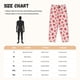 thumbnail image 3 of Balery Strawberry Pantalones de pijama para mujer, pijamas ultraligeros, pantalones de estar por casa-Large, 3 of 6