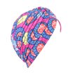 thumbnail image 3 of Turban Caps Multipurpose Pleated Supple to Touch Woman Accessories Sleep Hats Simple Design Breathable Polyester Women Hat Yellow Triangle, 3 of 7