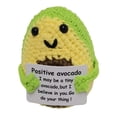 thumbnail image 1 of Patata Positiva Divertida Juguete de patata de punto con tarjeta positiva Muñecas de ganchillo inspiradoras Regalos de alegría (K), 1 of 6