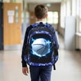 thumbnail image 6 of School Backpack for Boys - Gamer Boys Backpack for Kids Teens Elementary Middle School，18" Large Capacity Waterproof Bookbag with Usb Charging Port, Travel Daypack for age 6-18, 6 of 7