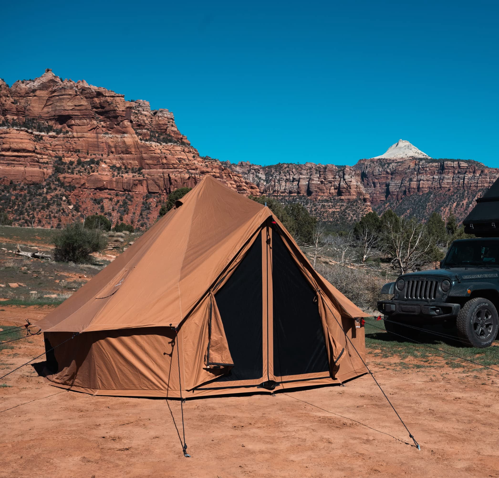 Regatta Bell Tent (Desert Red, 16.5' (5M), Water Repellent)