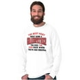 thumbnail image 5 of Grandpa's Had Enough Grandfather Men's Long Sleeve Tee T Shirt Brisco Brands S, 5 of 6
