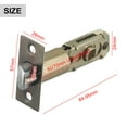 Bathroom Door Lock Body Washroom Single Tongue Lock Bolt Door Lock Core ...