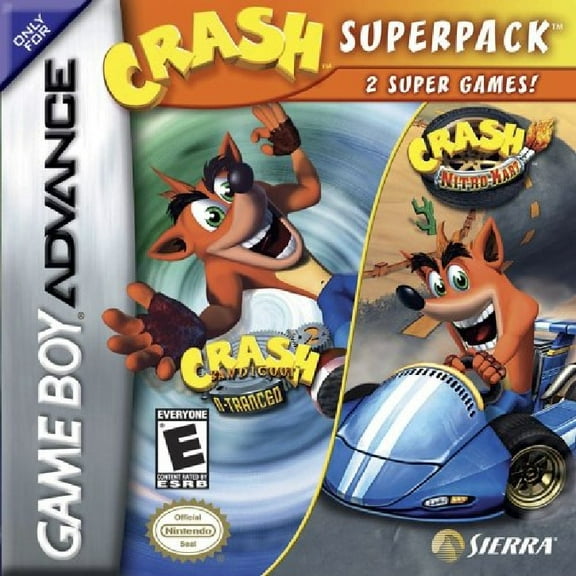 Restored Crash Superpack (Nintendo Game Boy Advance, 2005) (Refurbished)