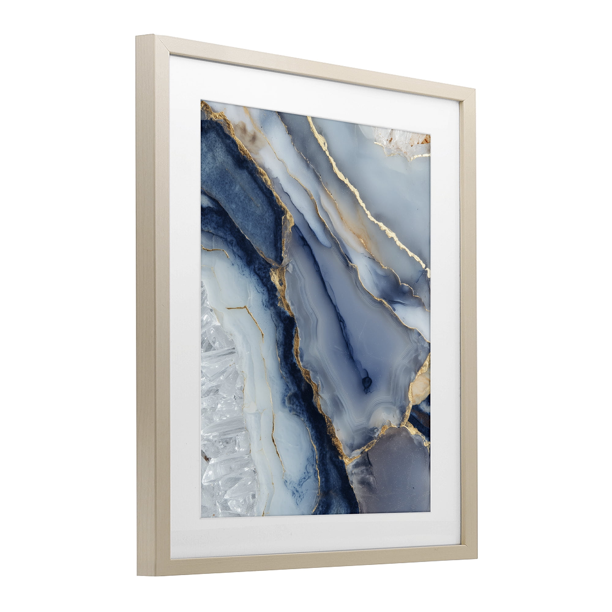 Stupell Industries Crystal Twilight Cracks Birch Framed Print Under Glass, design by Svetlana Aleynikova