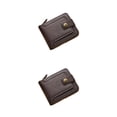 thumbnail image 1 of Minnieouse Cartera corta de PU para hombres - Cuero fácil de llevar Artesanía exquisita Cartera pequeña Monedero Hombres Vintage Gran capacidad Type1 NO1, 1 of 6