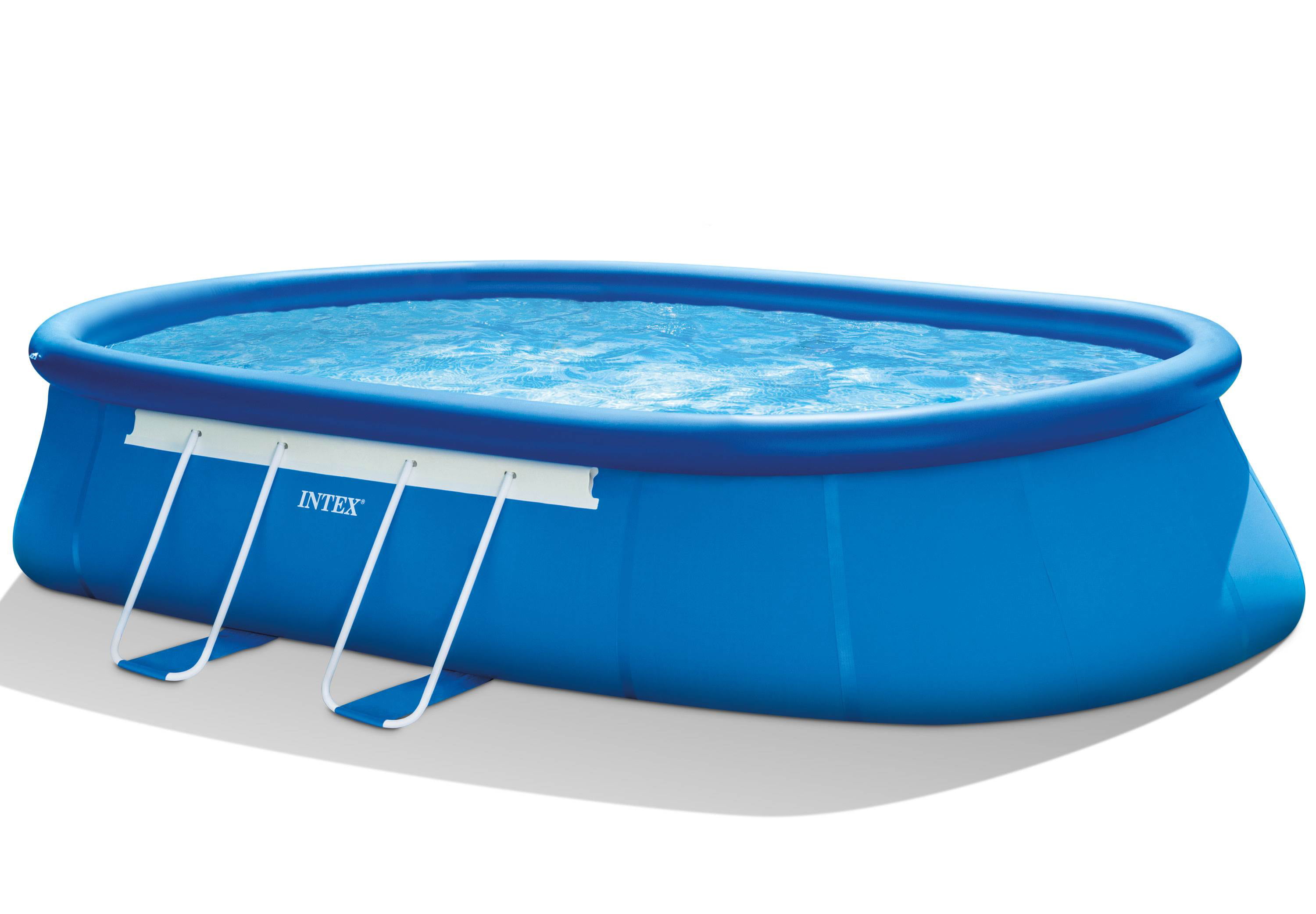 20' x 12' 48" Oval Frame Easy Swimming Pool - Walmart.com