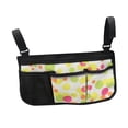 thumbnail image 4 of Bolsa lateral para silla de ruedas portátil con portavasos para sillas de movilidad en el hogar y viajes círculo Yuyangstore Bolsas laterales para sillas de ruedas, 4 of 8