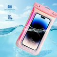 thumbnail image 4 of Funda para teléfono Foweroty, impermeable, flotante, 7 pulgadas, iridiscente, 4 of 7