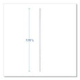 thumbnail image 4 of Boardwalk Wrapped Jumbo Straws, 7.75", Polypropylene, Clear, 500/Pack, 24 Packs/Carton, 4 of 8