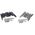 thumbnail image 2 of Reemplazo para 1/10 Rc Crawlers Axial SCX10 D90 D110 Soporte de montaje de caja de engranajes CNC de aleación de aluminio Advancent WJ3557-01, 2 of 7