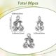 thumbnail image 2 of 1 caja con 80 dijes de cereza, ideales para crear pulseras, aretes y otros accesorios de manualidades., 2 of 9