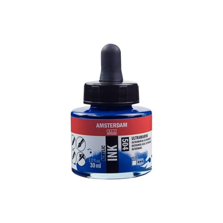 UPC: 8712079389666 | Amsterdam Acrylic Ink 30ml Ultramarine