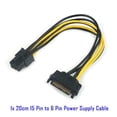 thumbnail image 2 of Wweixi PCI-E Riser Board 1X to 16X Extender 6-pin Adapter Card PCI-E GPU Extender Board Computer Accessory, 2 of 9