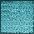 thumbnail image 1 of Ahgly Company Indoor Square Abstract Light Blue Contemporary Area Rugs, 6' Square, 1 of 4