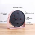 thumbnail image 2 of Desk Clock Power Quiet NonTicking Metal Design for Enhancing Aesthetic Appeal in Any Room, 2 of 8