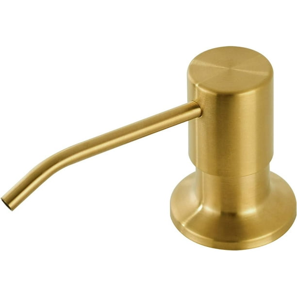 Gold Soap Dispenser,SUS 304 Stainless Steel Soap Dispenser, Built In