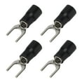 thumbnail image 1 of Insulated Crimping Connector, 100PCS No Leakage 27A Maximum Current Copper  Conductivity U Type Terminals  For 16-14AWG Electrical Cables, 1 of 8