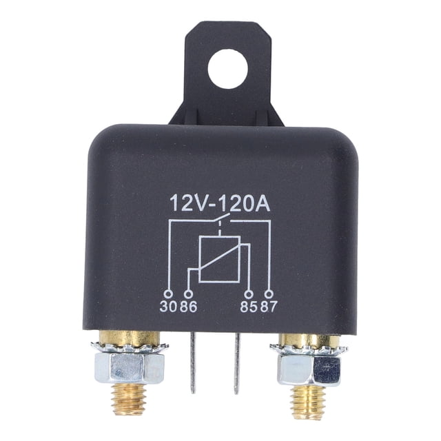Relé de coche con clavija, relé de arranque de coche de 2,4 W, relé de arranque de coche, solenoide de arranque creado magistralmente