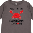 thumbnail image 4 of Inktastic Someone in Galveston Tx Loves Me Boys or Girls Long Sleeve Toddler T-Shirt, 4 of 5