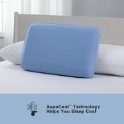 Allswell AquaCool Memory Foam Pillow, Standard Queen (16” x 25” x 5.5”)