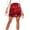 🔥 Red, variant on Sequin Mini Party Skirt High-Waist Stretch Band Glitter Short Pullover Bodycon With Lining Comfortable Fit For Club Nights Dance Performances Cocktail Events And Holiday Parties Party Skirt