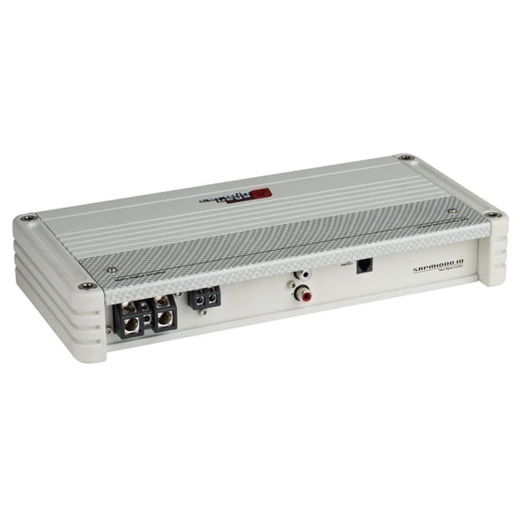 SRPM Stroker 1-Channel Monoblock Class-D Amplifier (White) - SRPM1000.1DW